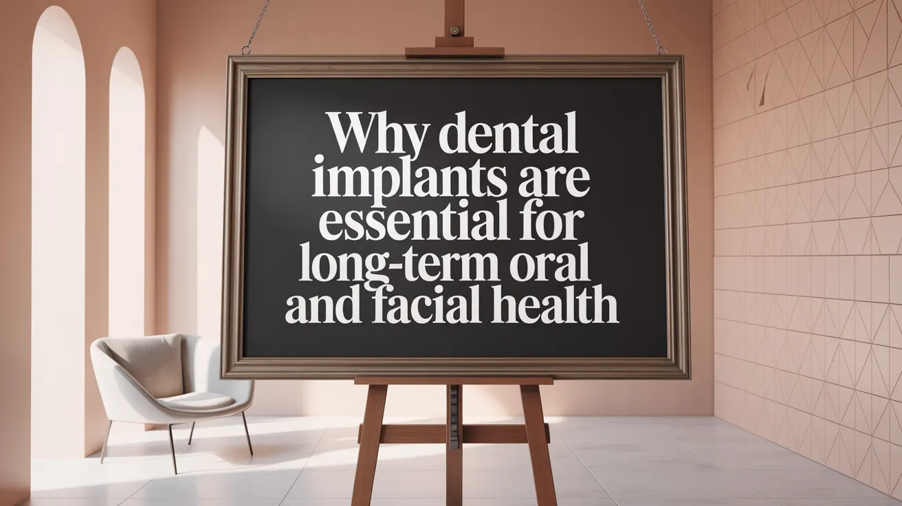 Why Dental Implants Are Essential for Long-Term Oral and Facial Health