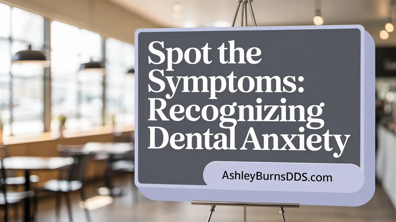 Spot the Symptoms: Recognizing Dental Anxiety