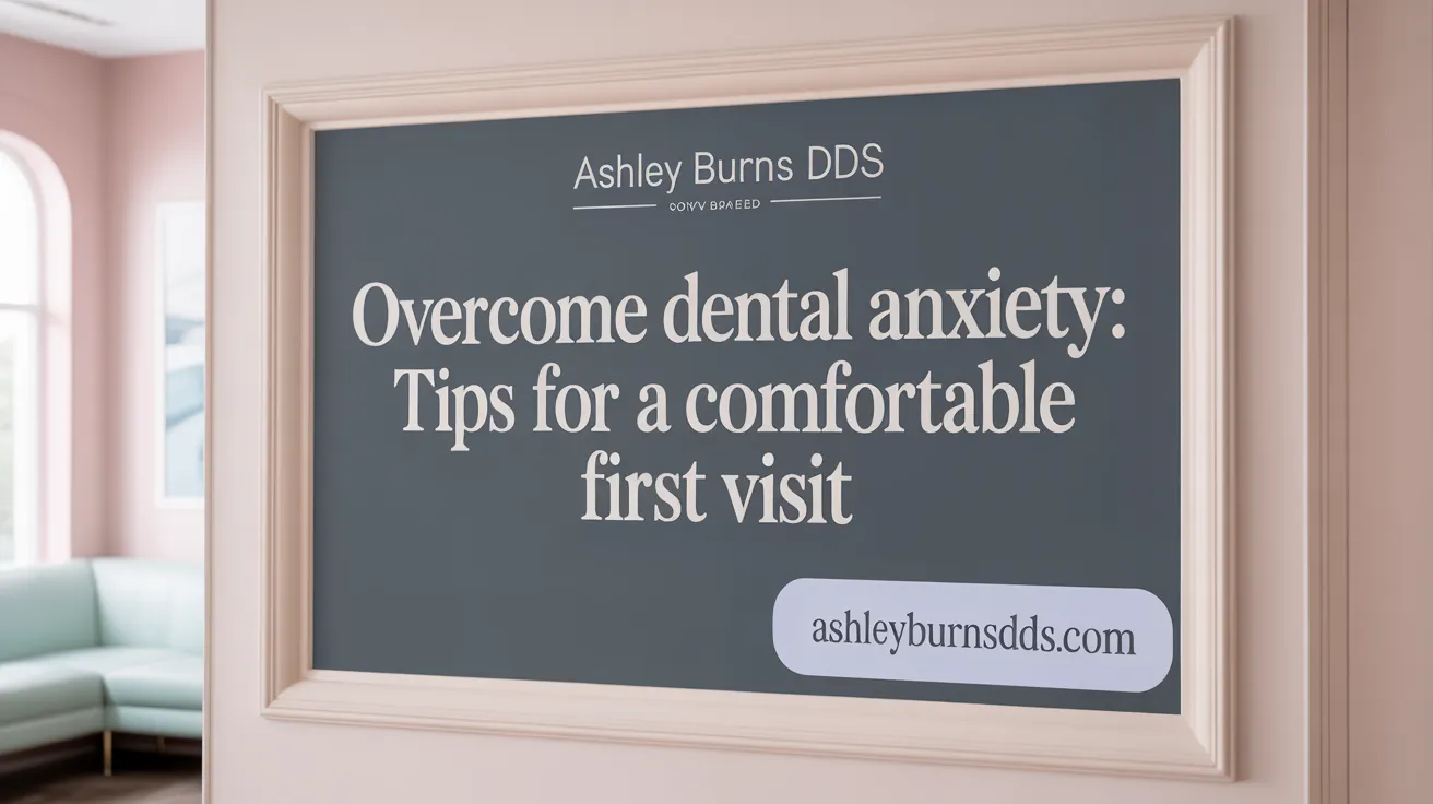 Overcome Dental Anxiety: Tips for a Comfortable First Visit