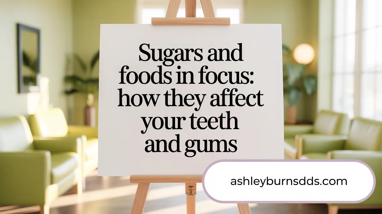 Sugars and Foods in Focus: Their Impact on Your Teeth and Gums