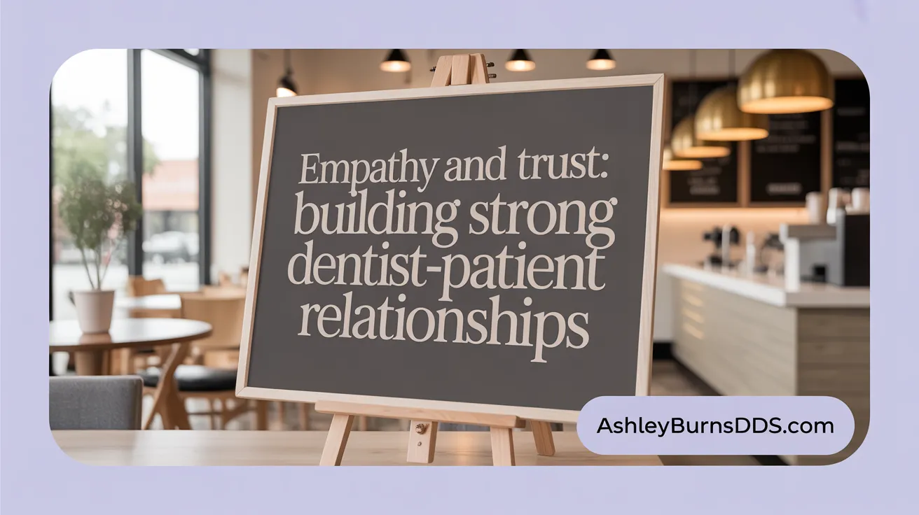 Empathy and Trust: Building Strong Dentist-Patient Relationships