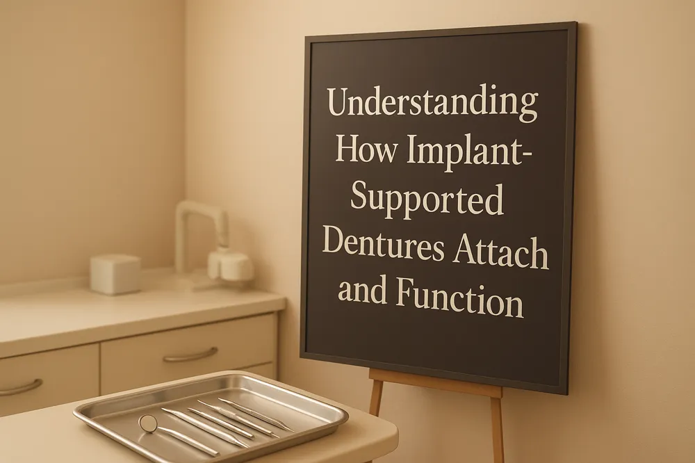 Understanding How Implant-Supported Dentures Attach and Function