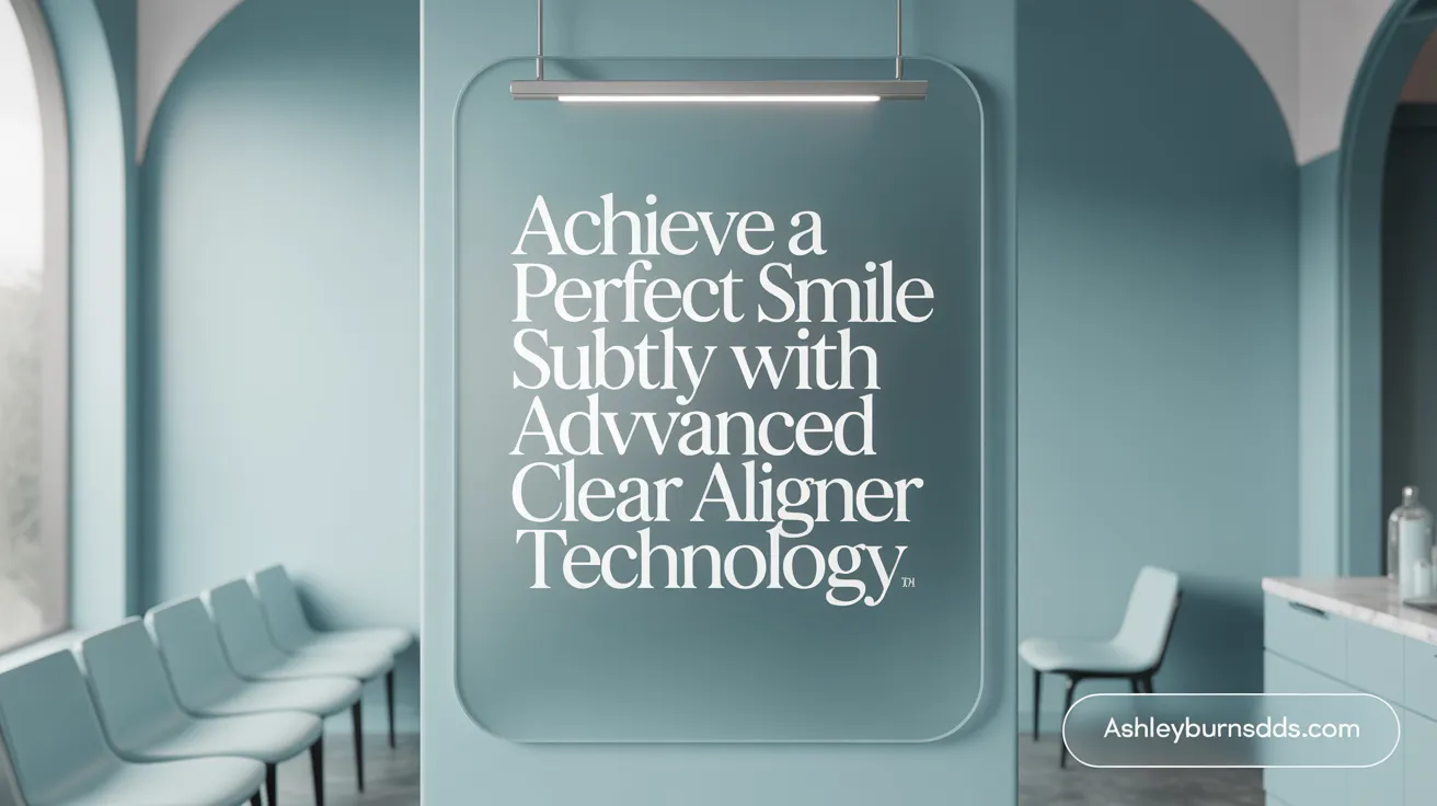 Achieve a perfect smile subtly with advanced clear aligner technology