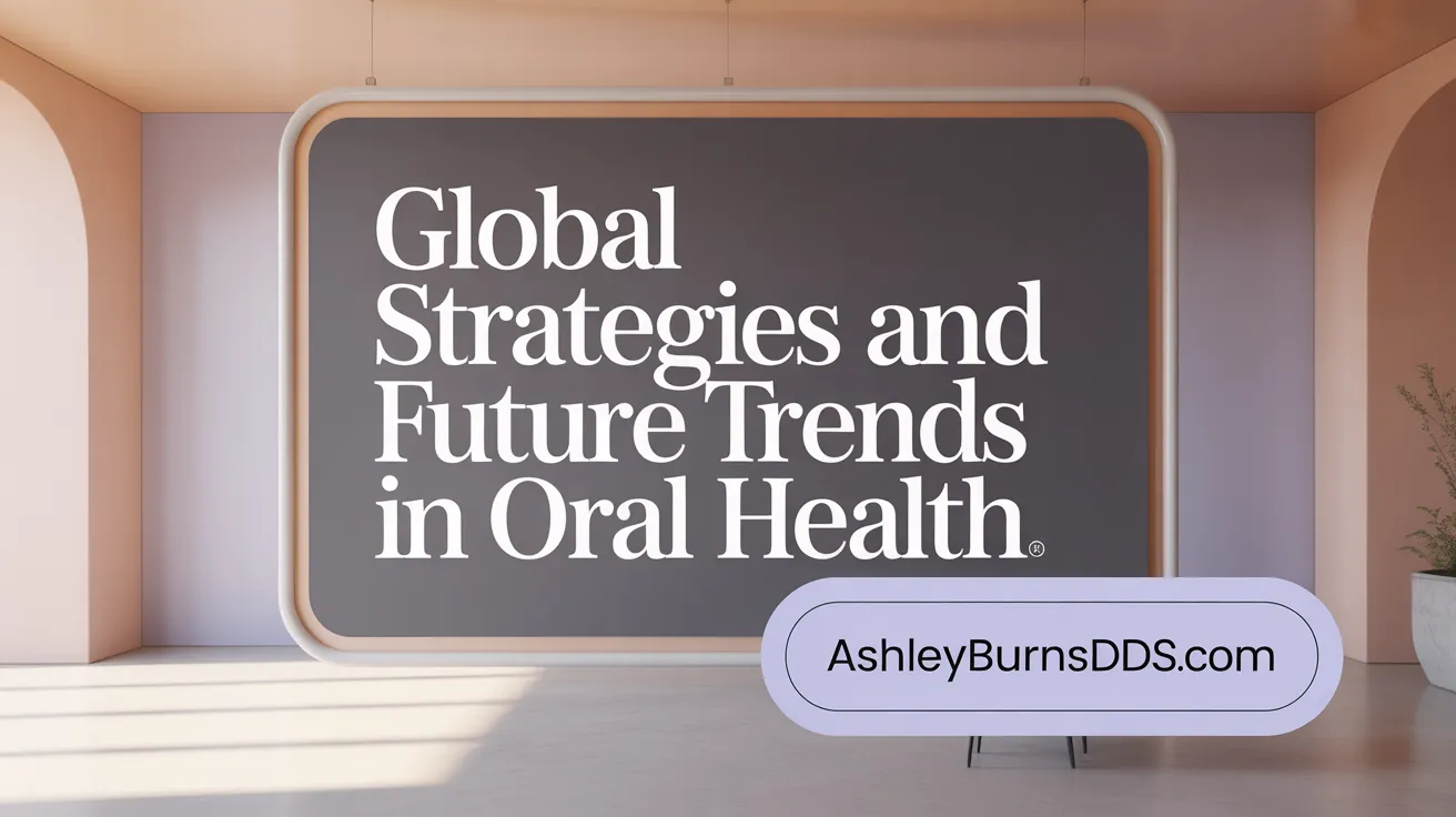 Global Strategies and Future Trends in Oral Health