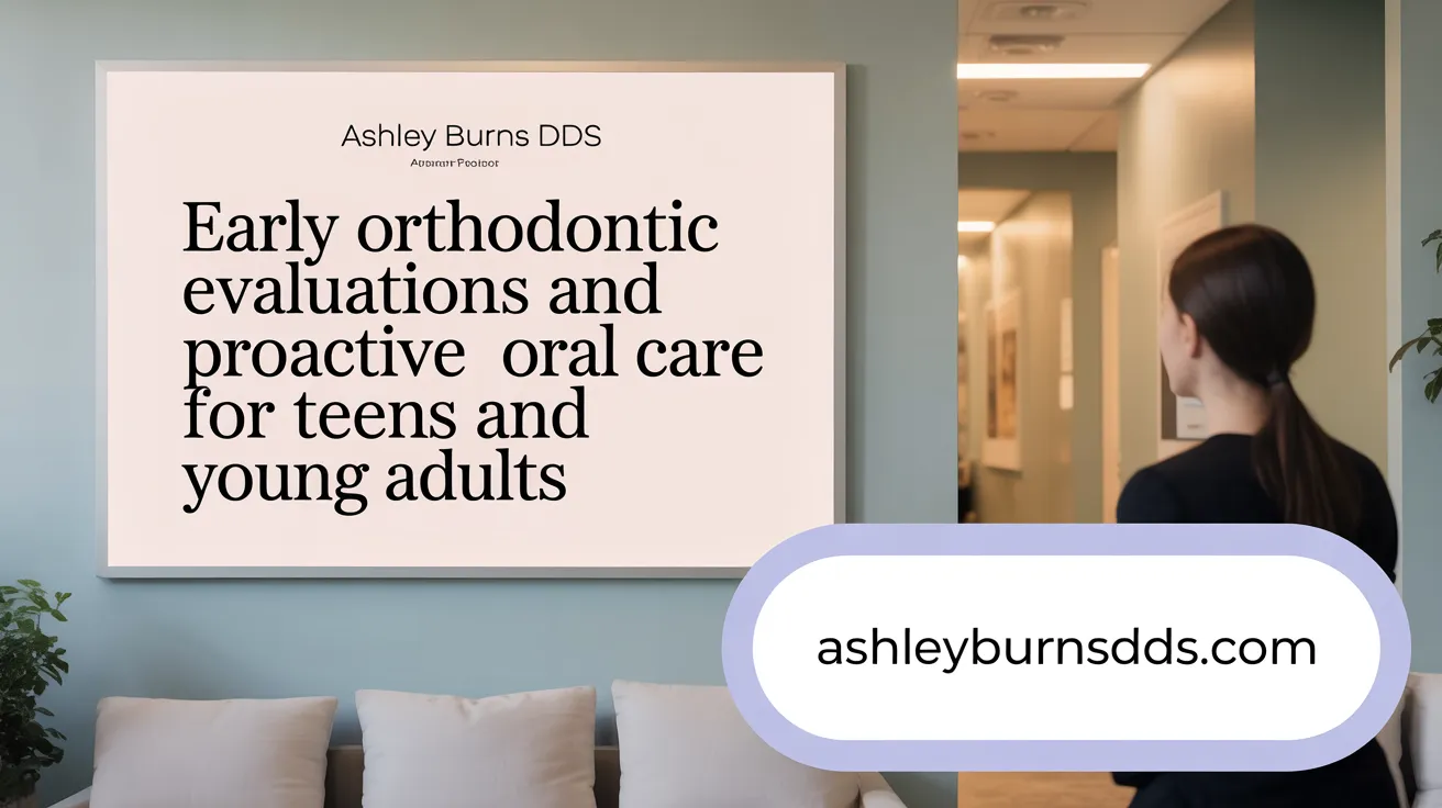 Early Orthodontic Evaluations and Proactive Oral Care for Teens and Young Adults