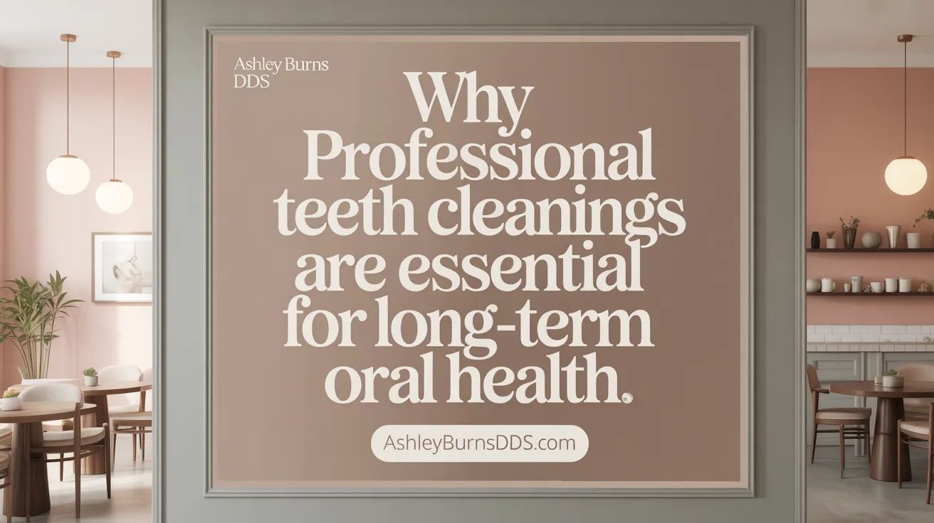 Why Professional Teeth Cleanings Are Essential for Long-Term Oral Health