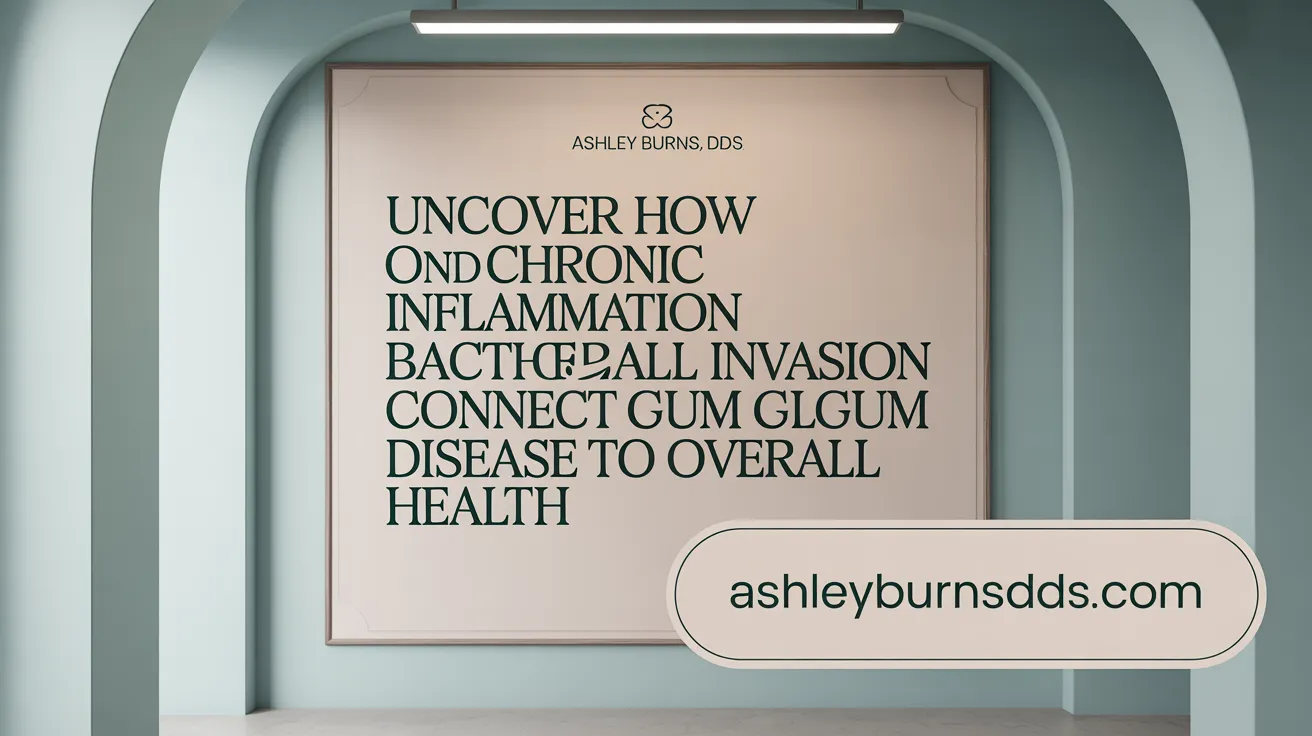 Uncover How Chronic Inflammation and Bacterial Invasion Connect Gum Disease to Overall Health