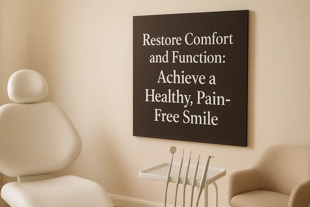 Restore Comfort and Function: Achieve a Healthy, Pain-Free Smile
