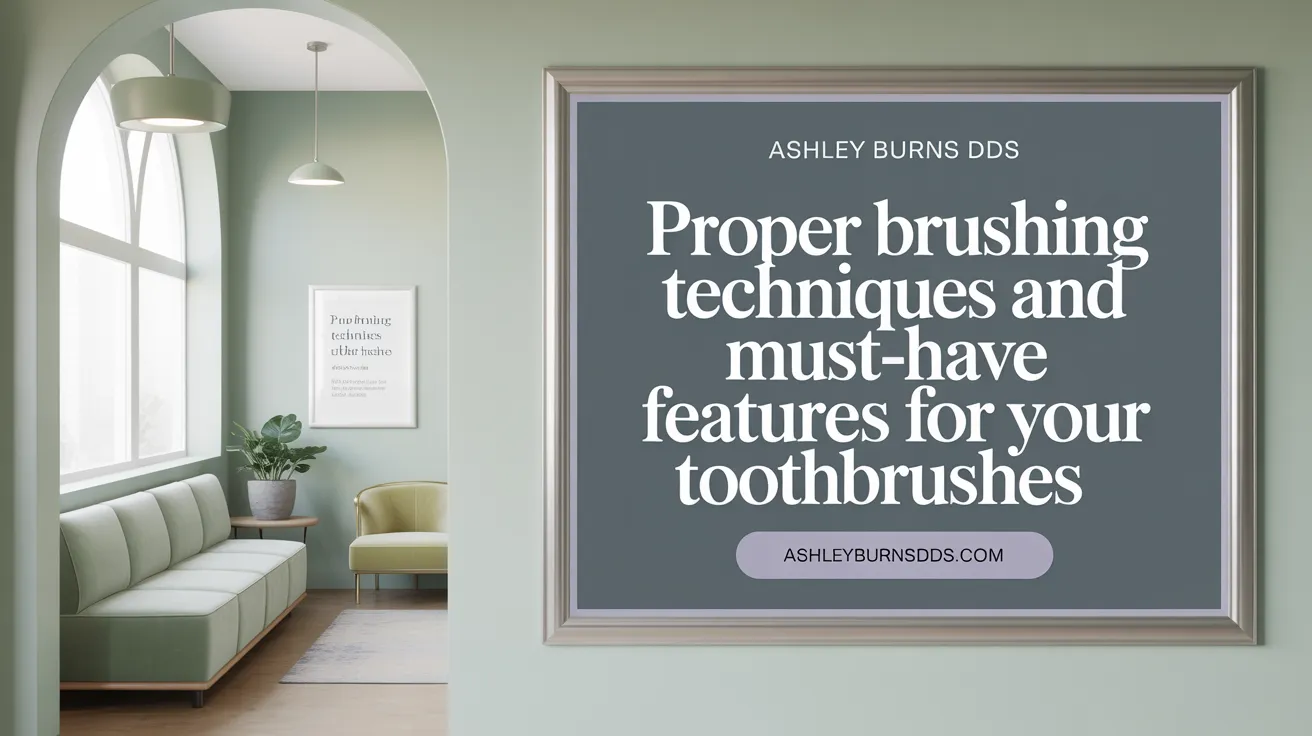 Proper Brushing Techniques and Must-Have Features for Your Toothbrushes