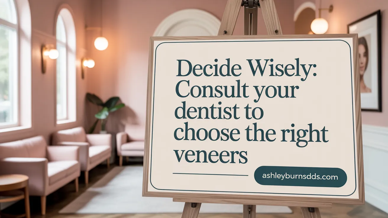 Decide Wisely: Consult Your Dentist to Choose the Right Veneers