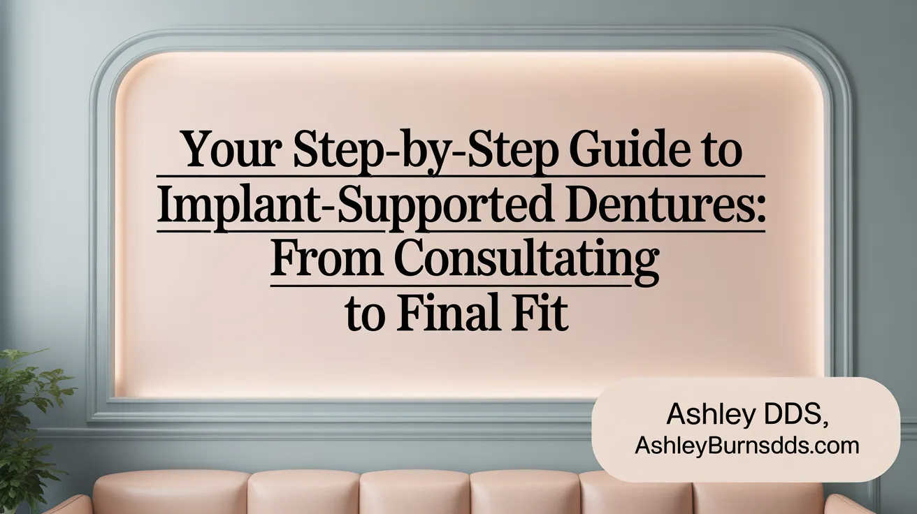 Your Step-by-Step Guide to Implant-Supported Dentures: From Consultation to Final Fit