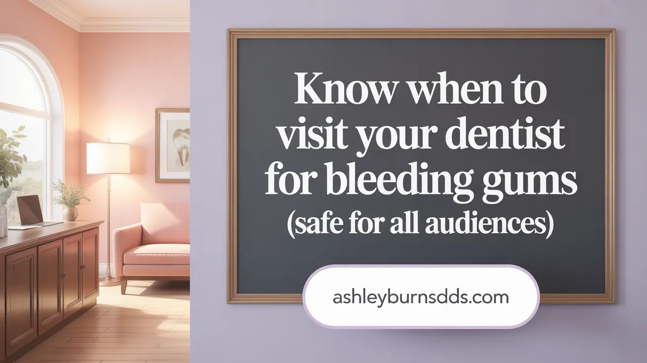 Know When to Visit Your Dentist for Bleeding Gums