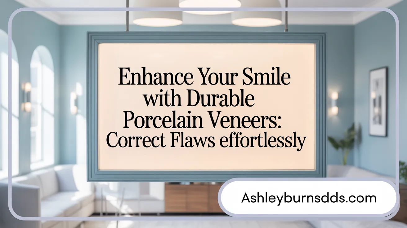 Enhance Your Smile with Durable Porcelain Veneers: Correct Flaws Effortlessly