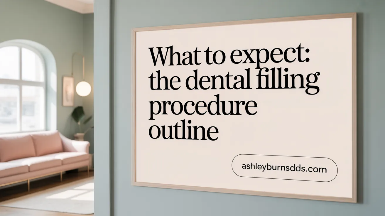 What to Expect: The Dental Filling Procedure Outline
