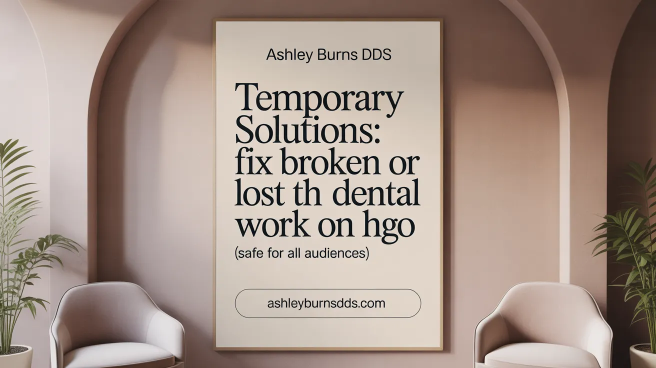 Temporary Solutions: Fix Broken or Lost Dental Work on the Go
