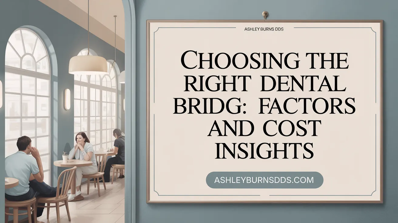 Choosing the Right Dental Bridge: Factors and Cost Insights