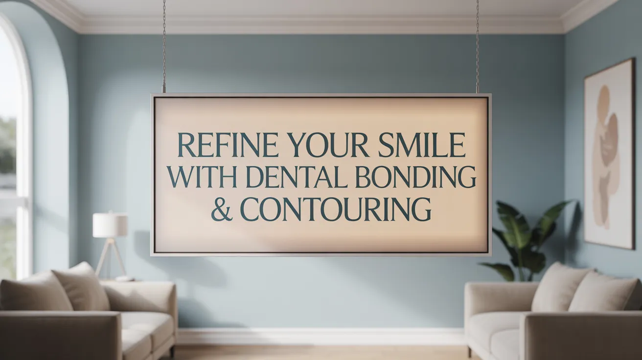 Refine Your Smile with Dental Bonding & Contouring