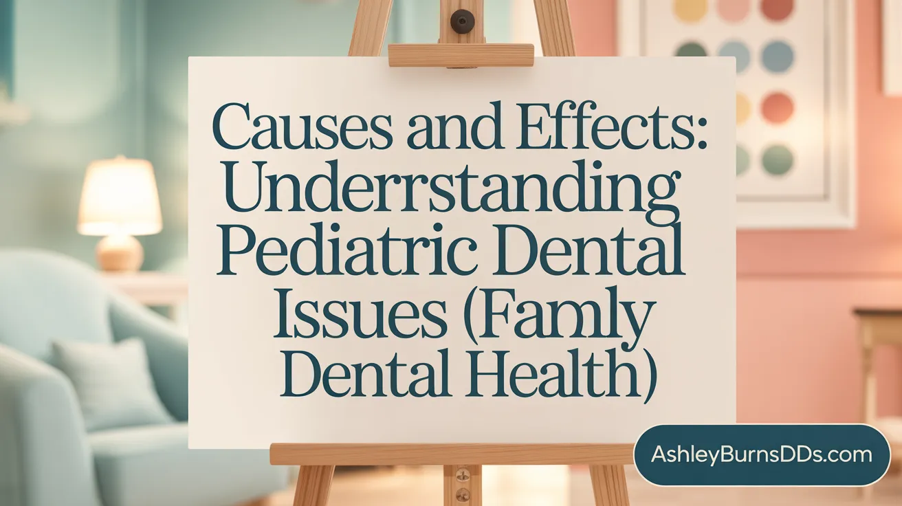 Causes and Effects: Understanding Pediatric Dental Issues