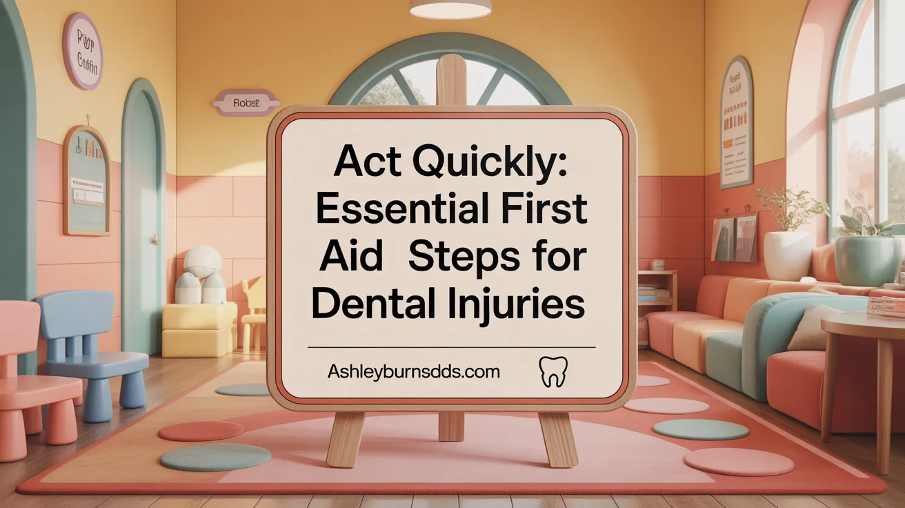 Act Quickly: Essential First Aid Steps for Dental Injuries