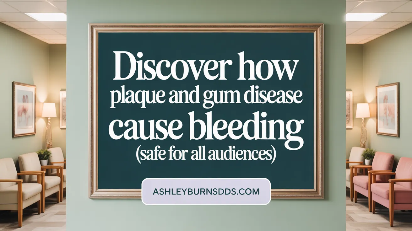 Discover How Plaque and Gum Disease Cause Bleeding