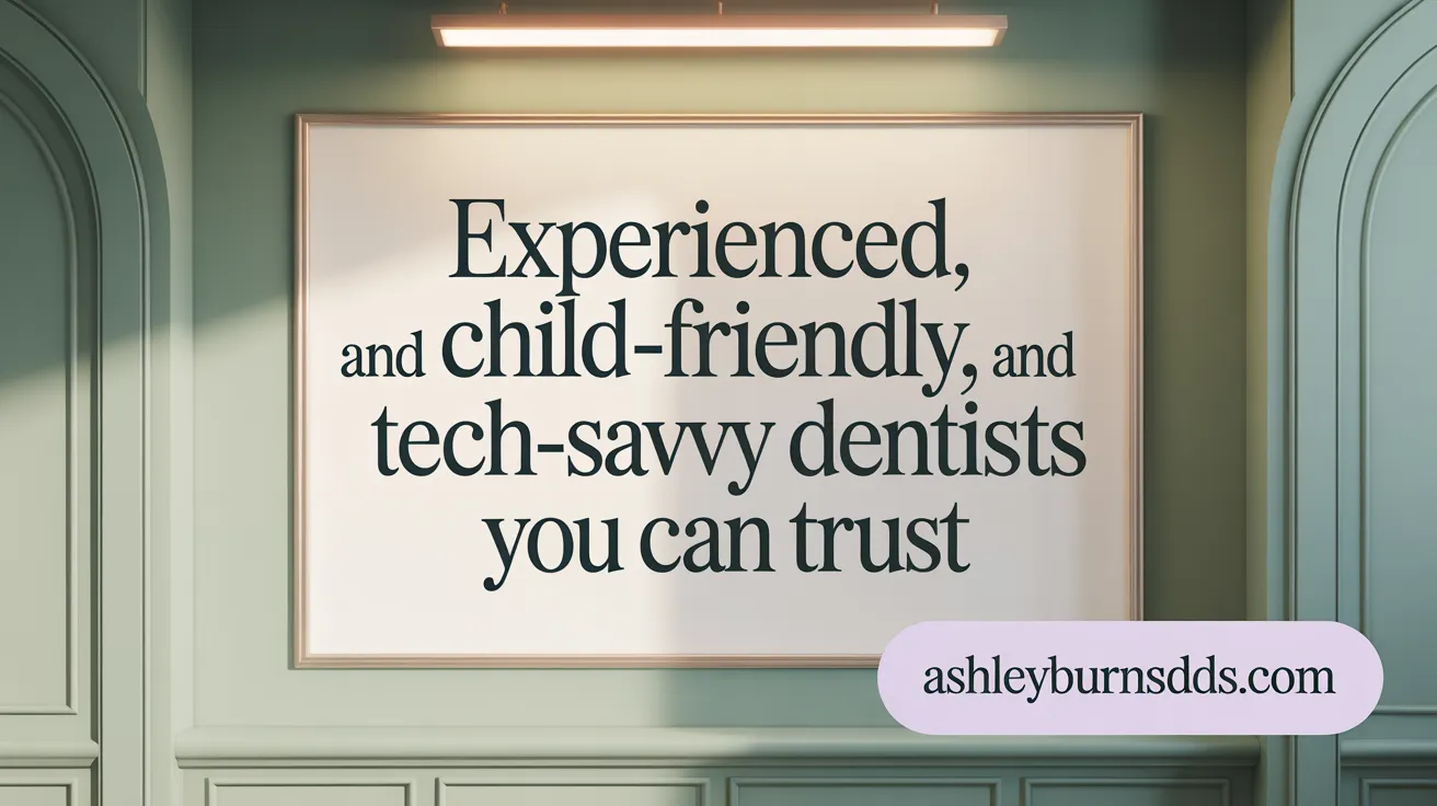Experienced, Child-Friendly, and Tech-Savvy Dentists You Can Trust