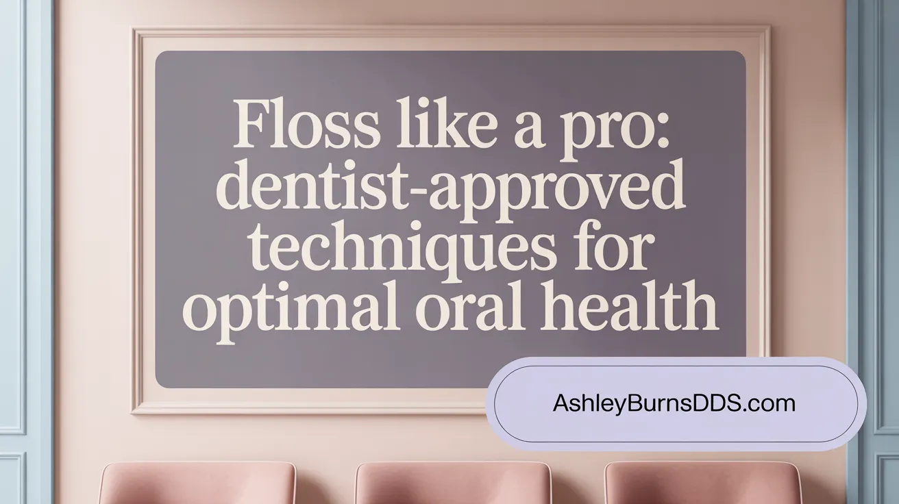 Floss Like a Pro: Dentist-Approved Techniques for Optimal Oral Health