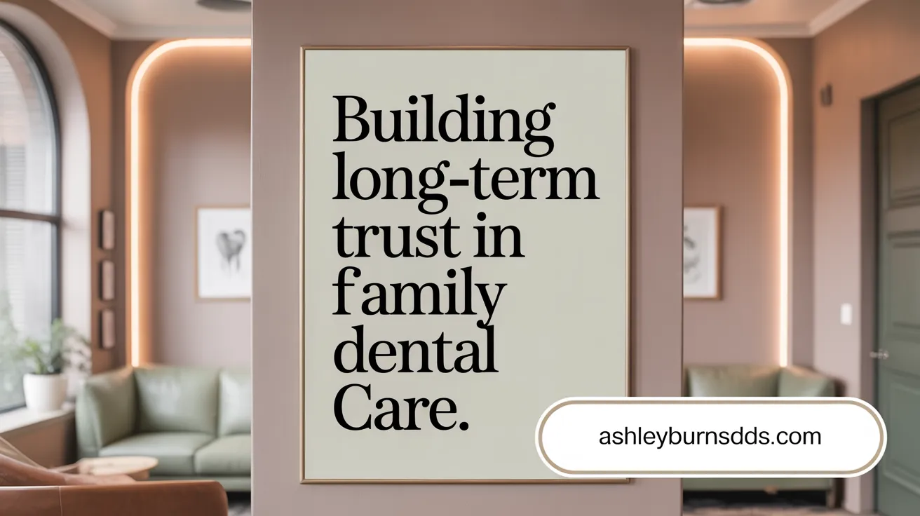 Building Long-Term Trust in Family Dental Care