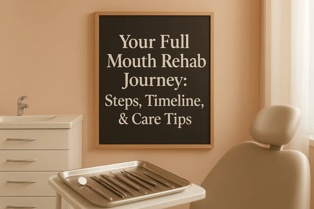 Your Full Mouth Rehab Journey: Steps, Timeline, & Care Tips.
