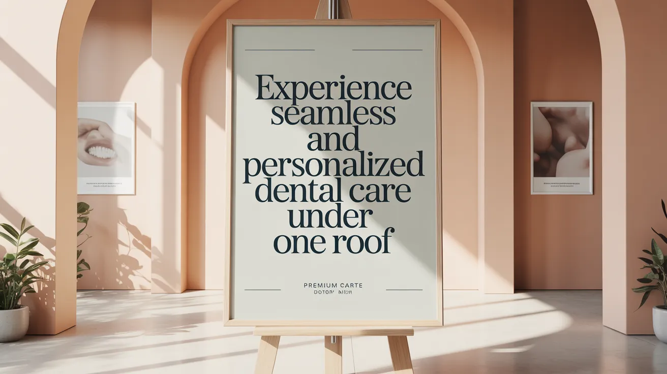 Experience Seamless and Personalized Dental Care Under One Roof