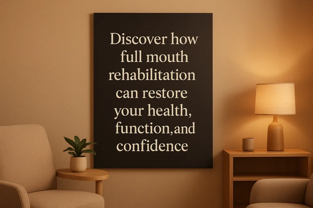 Discover how full mouth rehabilitation can restore your health, function, and confidence