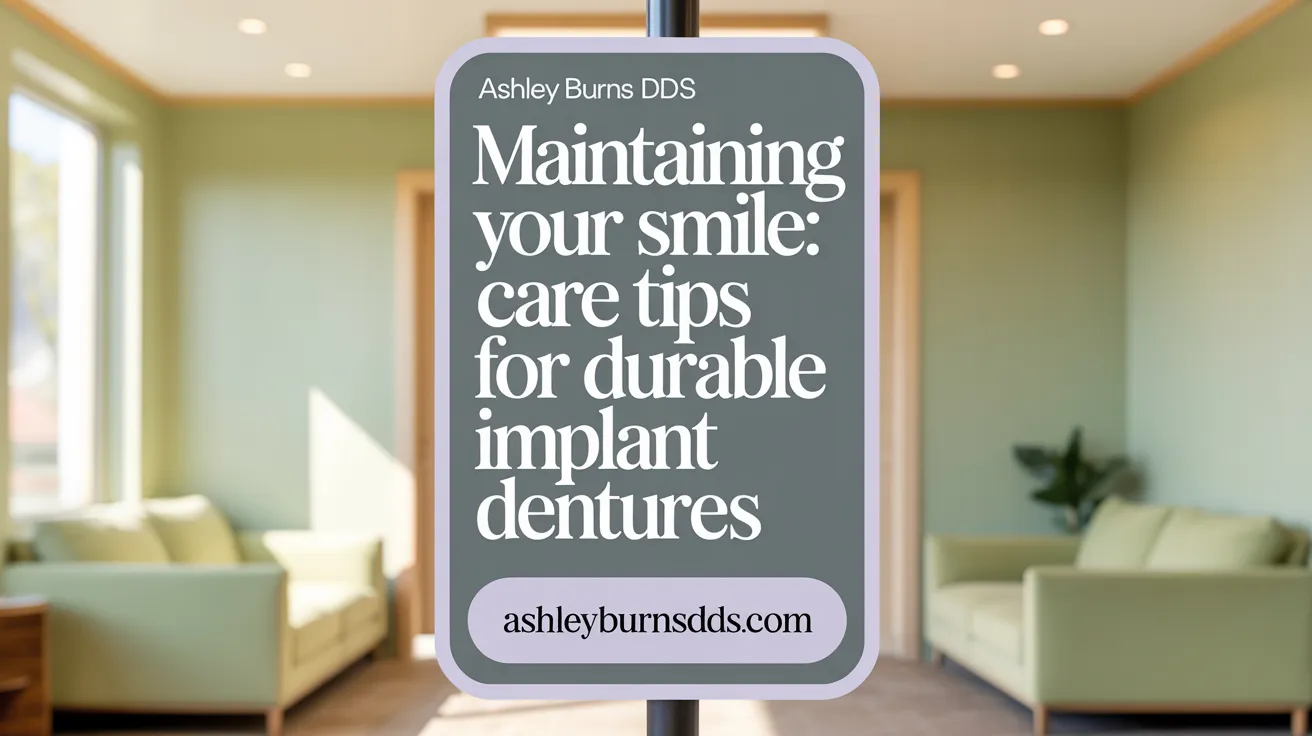 Maintaining Your Smile: Care Tips for Durable Implant Dentures