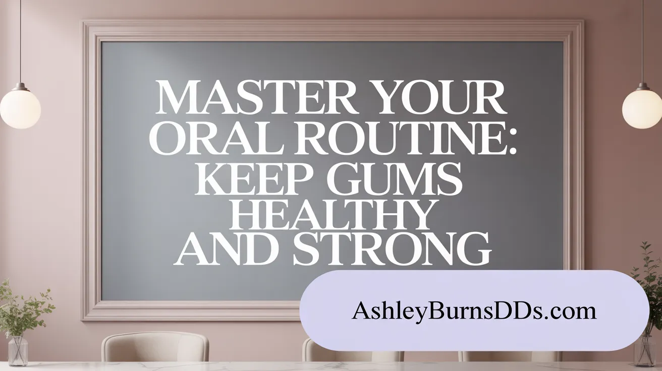 Master Your Oral Routine: Keep Gums Healthy and Strong
