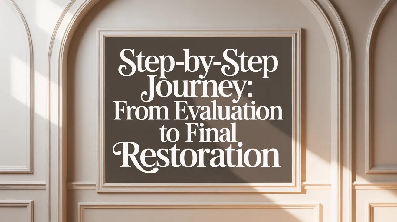 Step-by-Step Journey: From Evaluation to Final Restoration