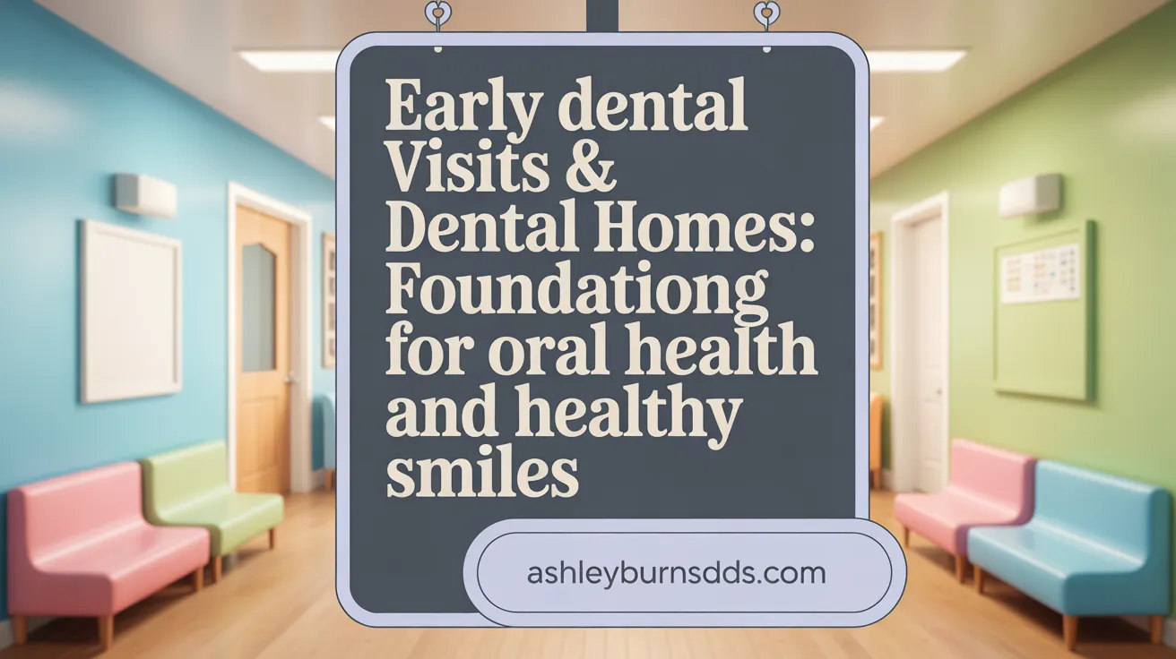 Early Dental Visits & Dental Homes: Foundations for Oral Health
