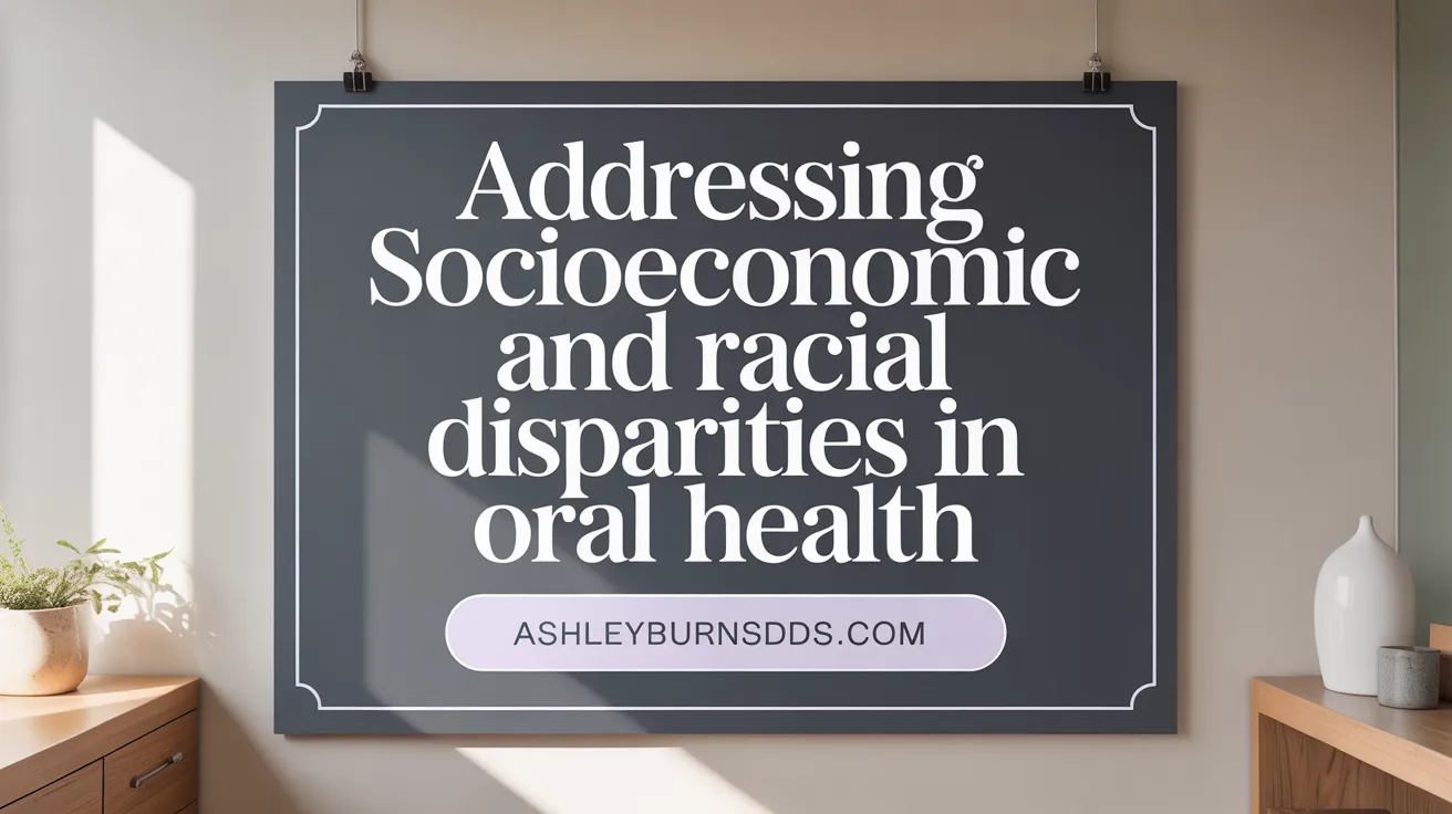 Addressing Socioeconomic and Racial Disparities in Oral Health