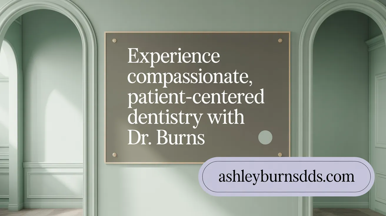 Experience Compassionate, Patient-Centered Dentistry with Dr. Burns