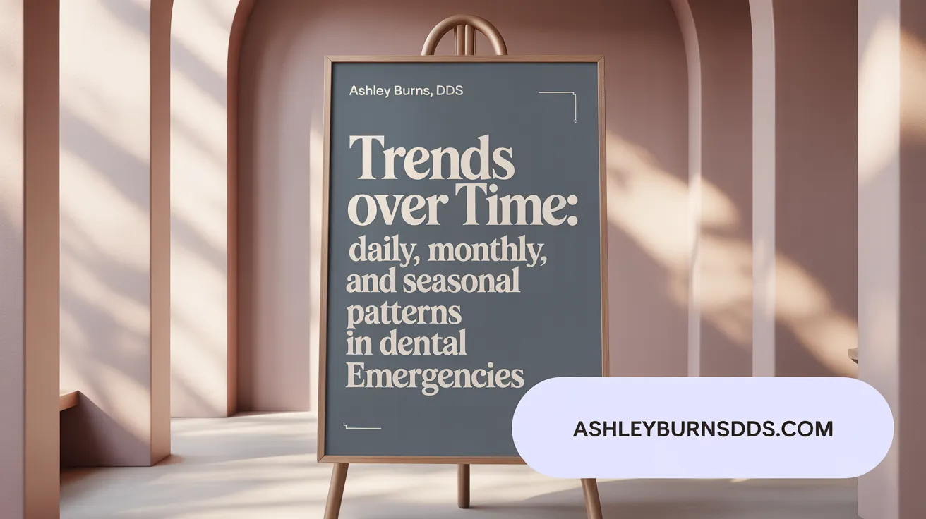 Trends Over Time: Daily, Monthly, and Seasonal Patterns in Dental Emergencies