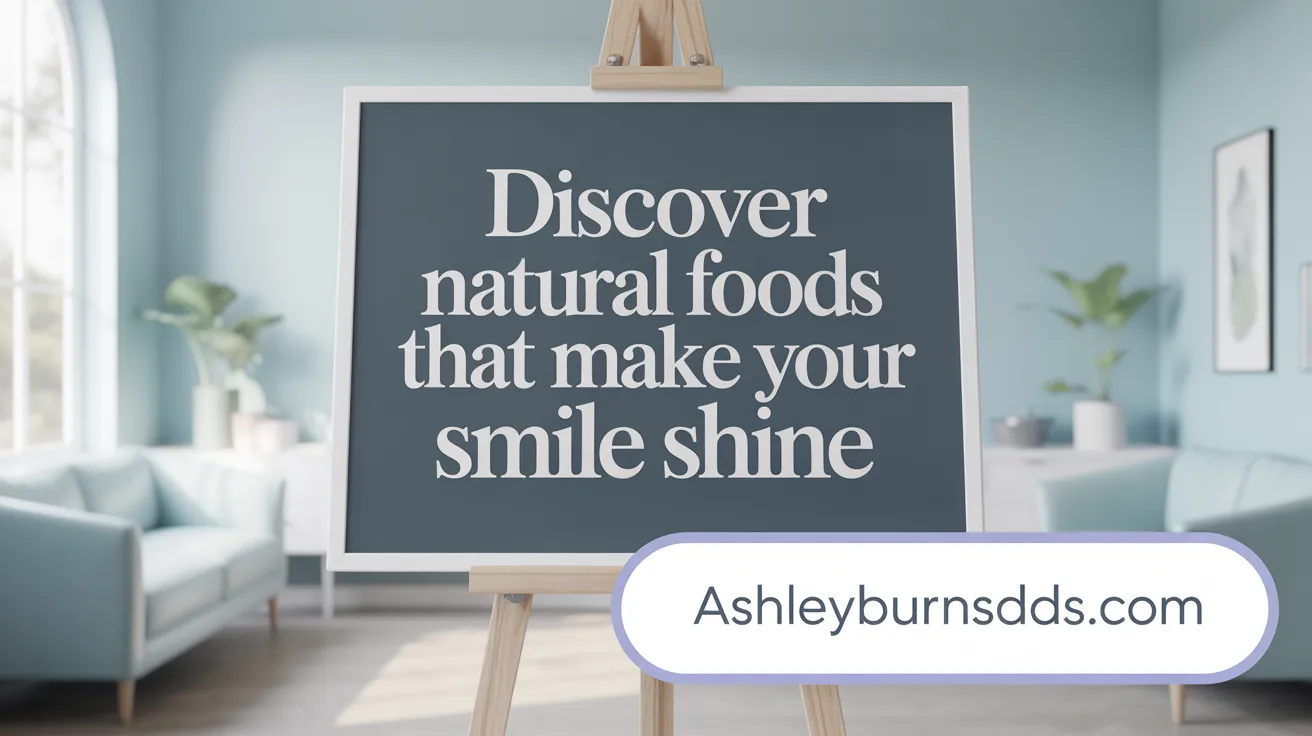 Discover Natural Foods That Make Your Smile Shine