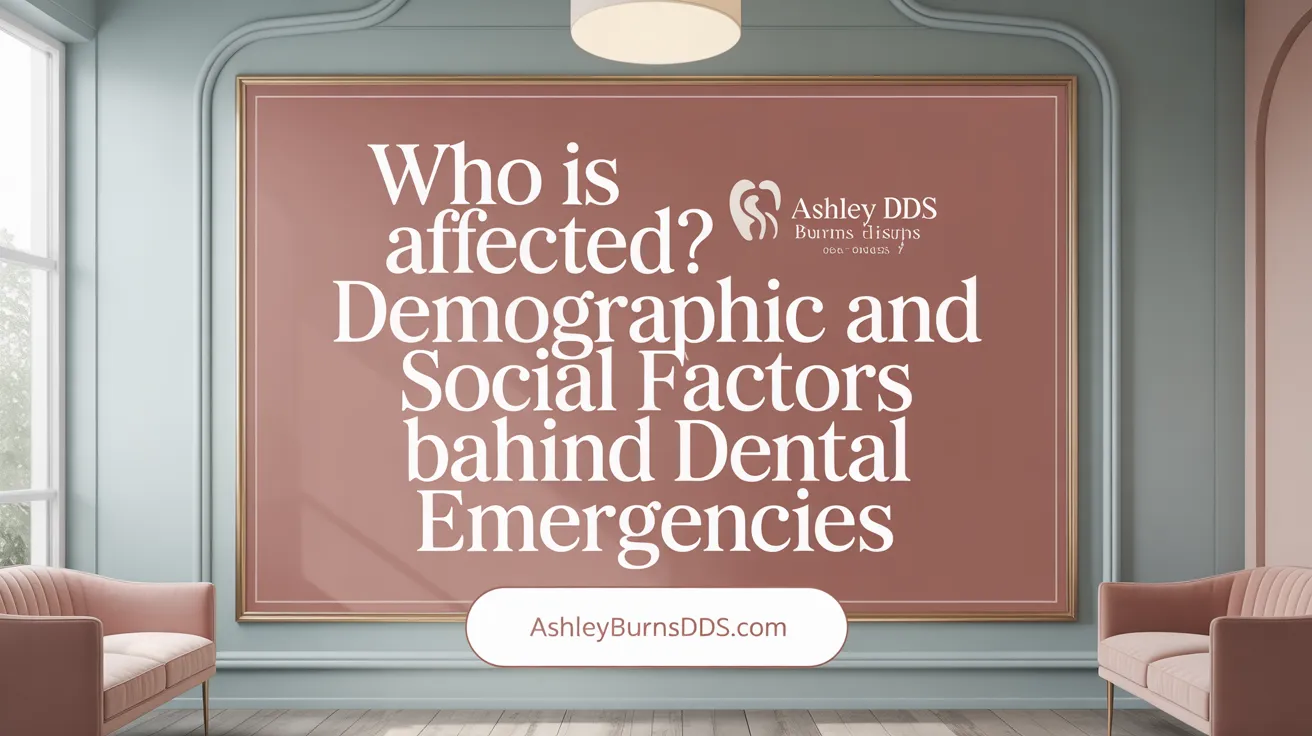 Who Is Most Affected? Demographic and Social Factors Behind Dental Emergencies
