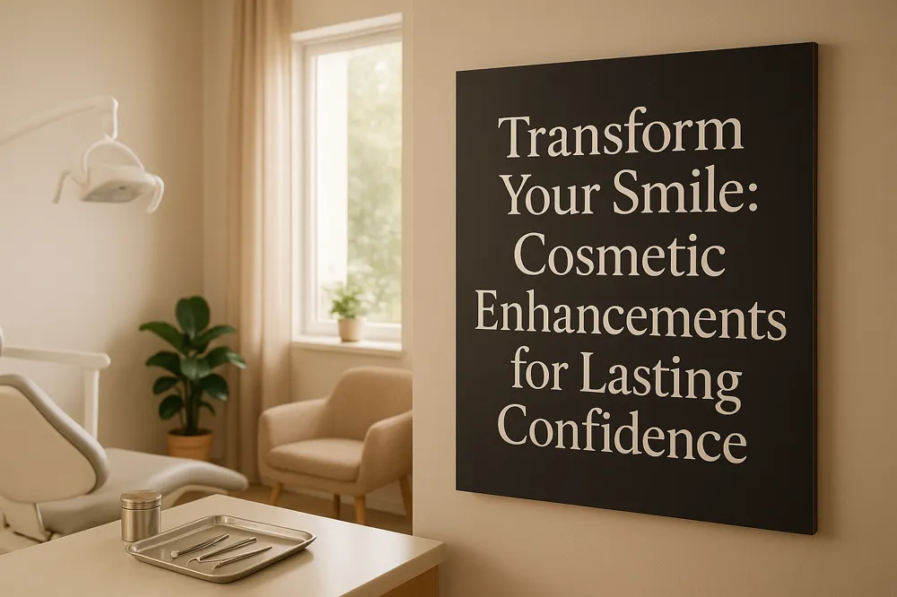 Transform Your Smile: Cosmetic Enhancements for Lasting Confidence