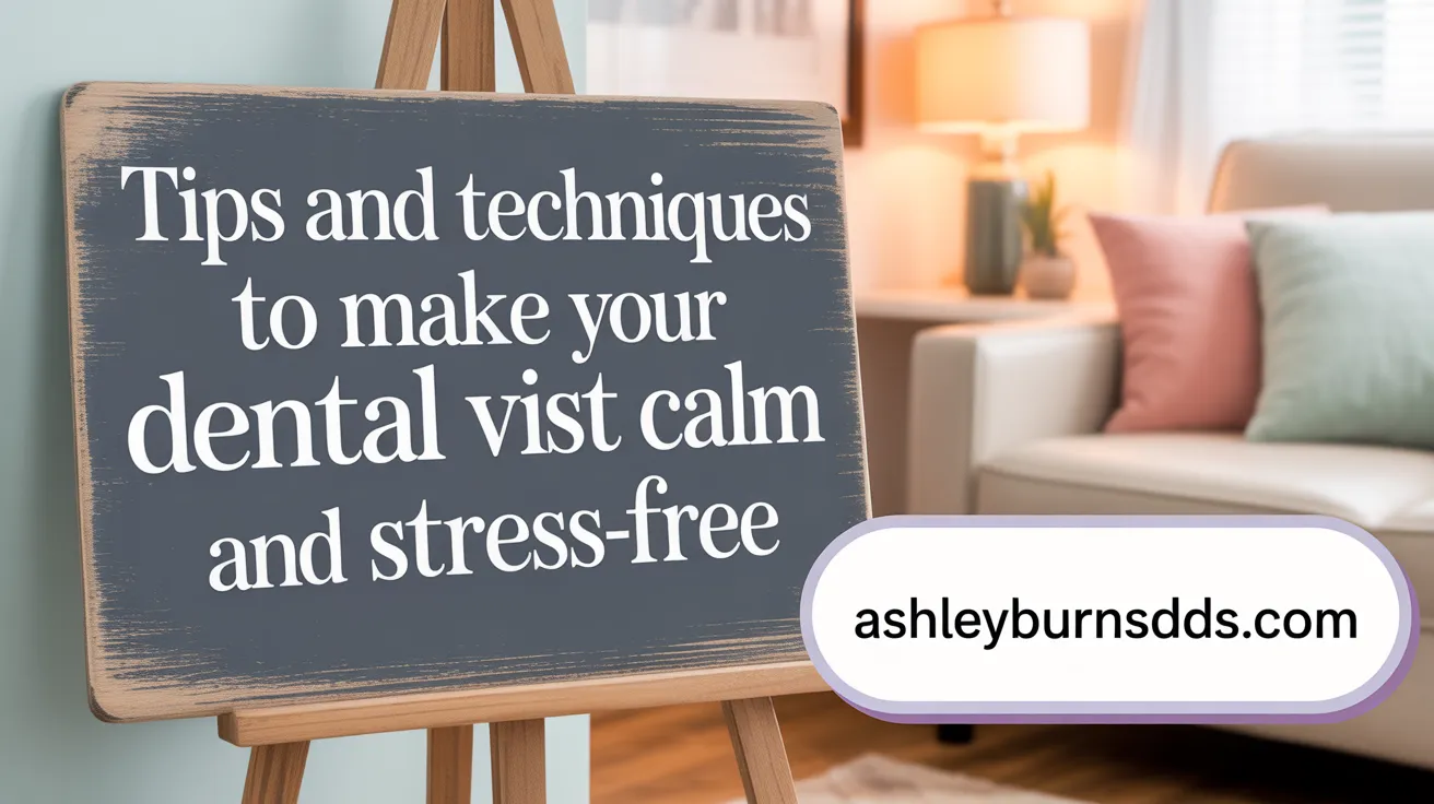 Tips and Techniques to Make Your Dental Visit Calm and Stress-Free