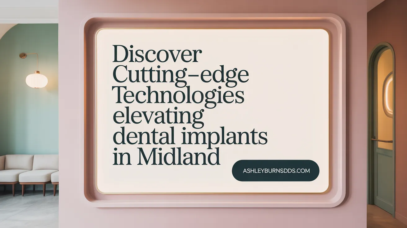 Discover Cutting-Edge Technologies Elevating Dental Implants in Midland