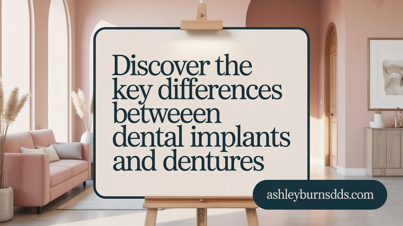 Discover the Key Differences Between Dental Implants and Dentures