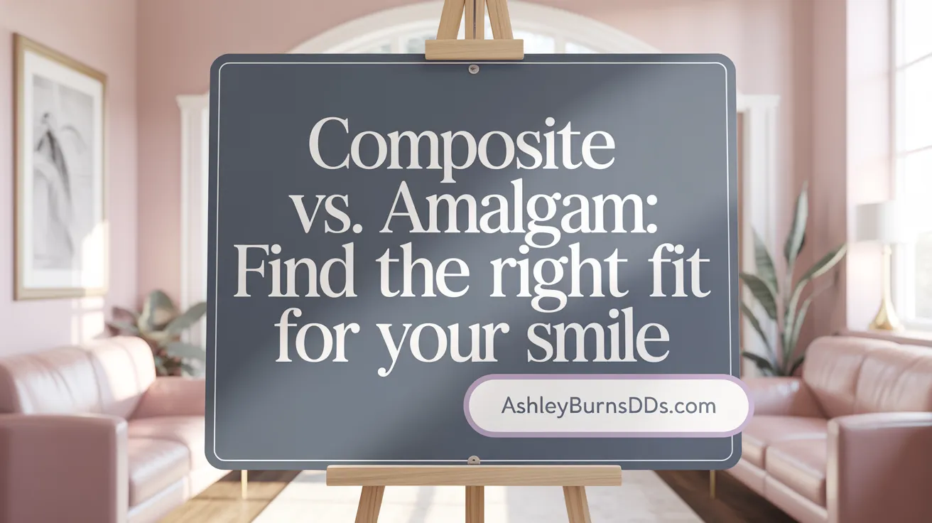 Composite vs. Amalgam: Find the Right Fit for Your Smile