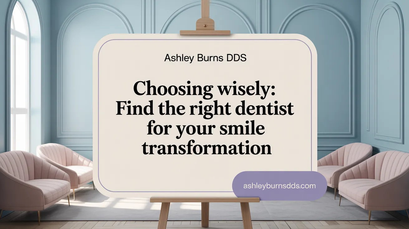 Choosing Wisely: Find the Right Dentist for Your Smile Transformation