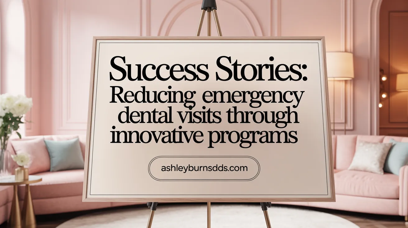 Success Stories: Reducing Emergency Dental Visits through Innovative Programs