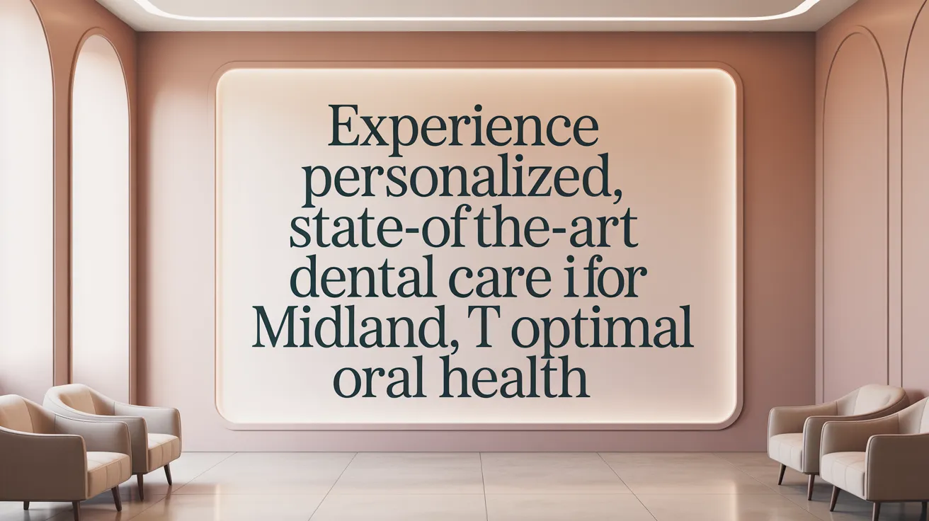 Experience Personalized, State-of-the-Art Dental Care in Midland, TX for Optimal Oral Health