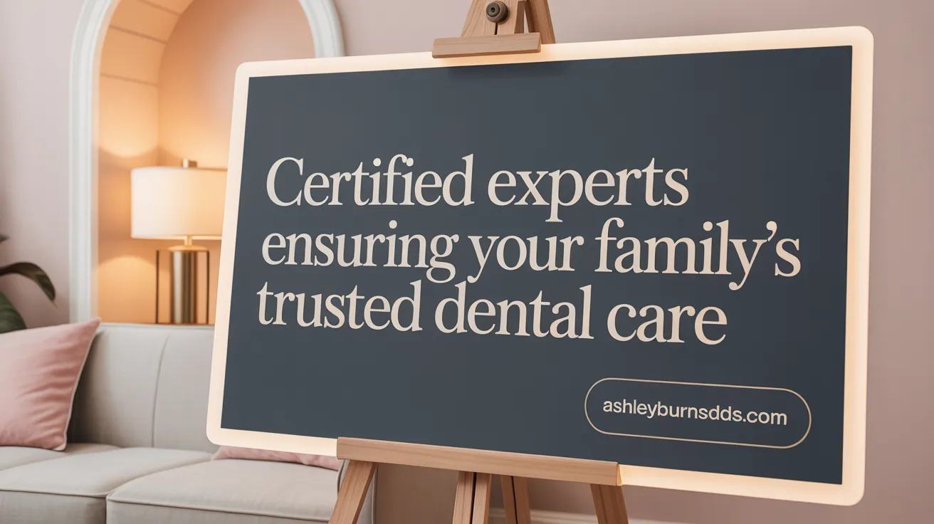 Certified Experts Ensuring Your Family's Trusted Dental Care