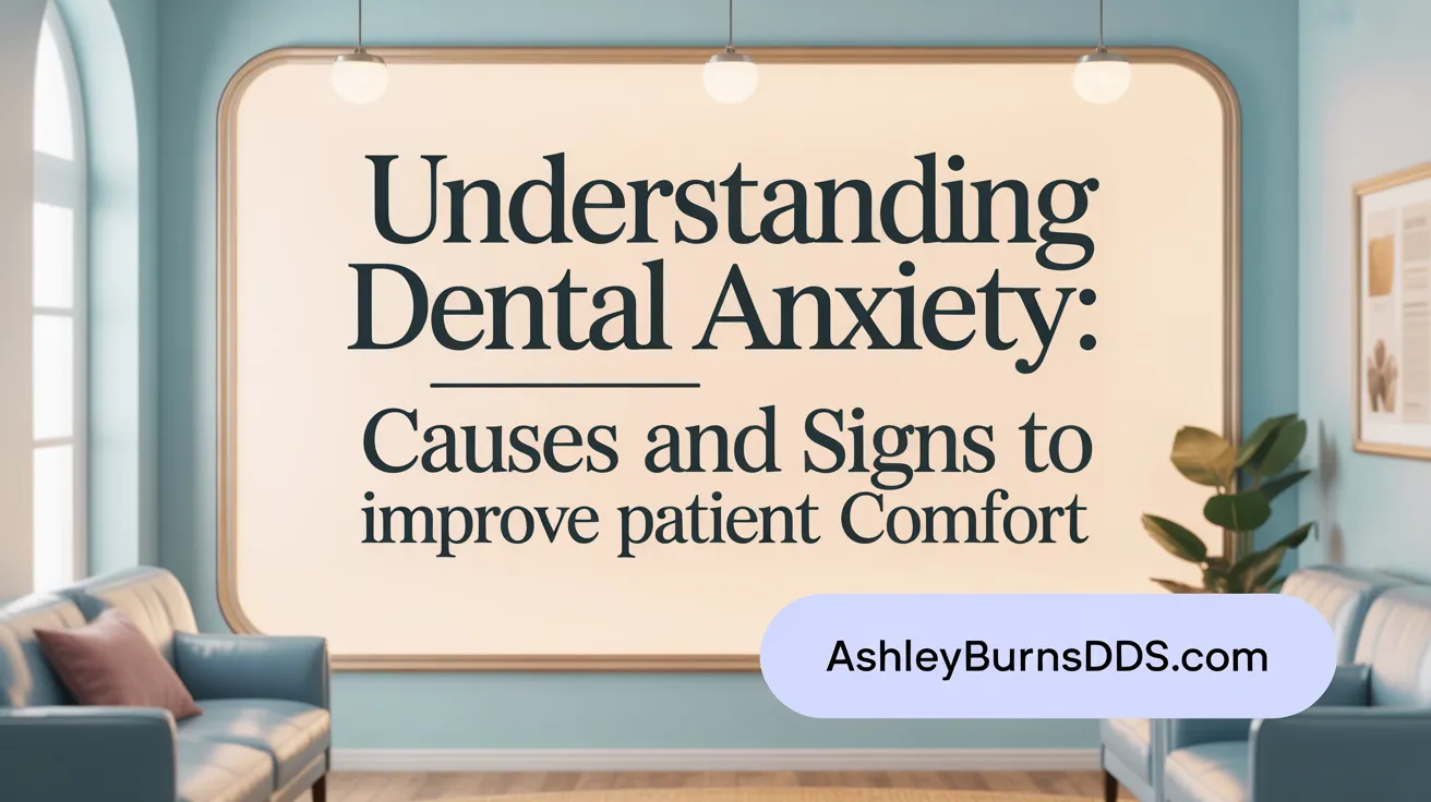 Uncovering the Causes and Signs of Dental Fear to Improve Patient Care
