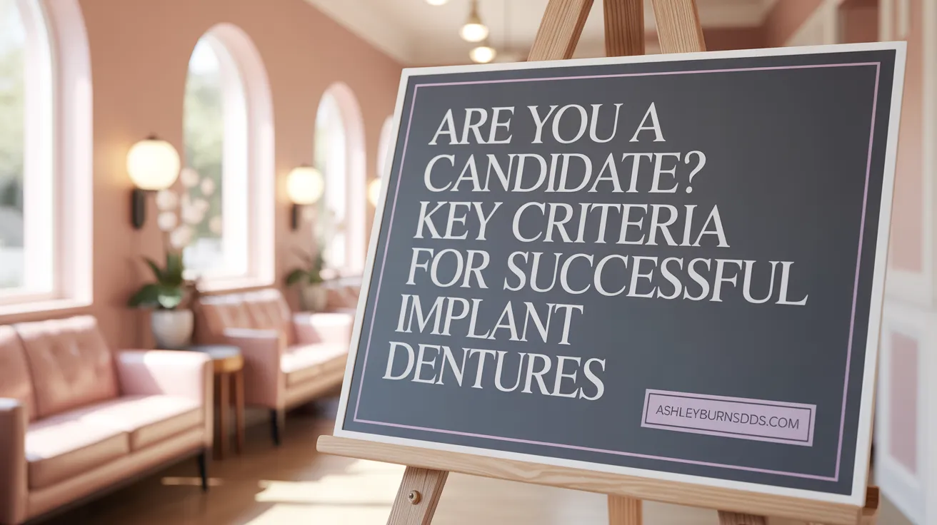 Are You a Candidate? Key Criteria for Successful Implant Dentures
